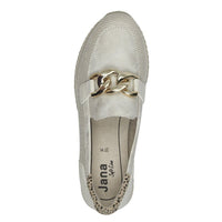 Jana Womens Jana Womens Beige Softline Loafer 8-24766-42