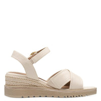 Jana Womens Jana Womens Beige Softline Sandals 8-28777-44