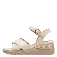 Jana Womens Jana Womens Beige Softline Sandals 8-28777-44