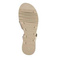 Jana Womens Jana Womens Beige Softline Sandals 8-28777-44