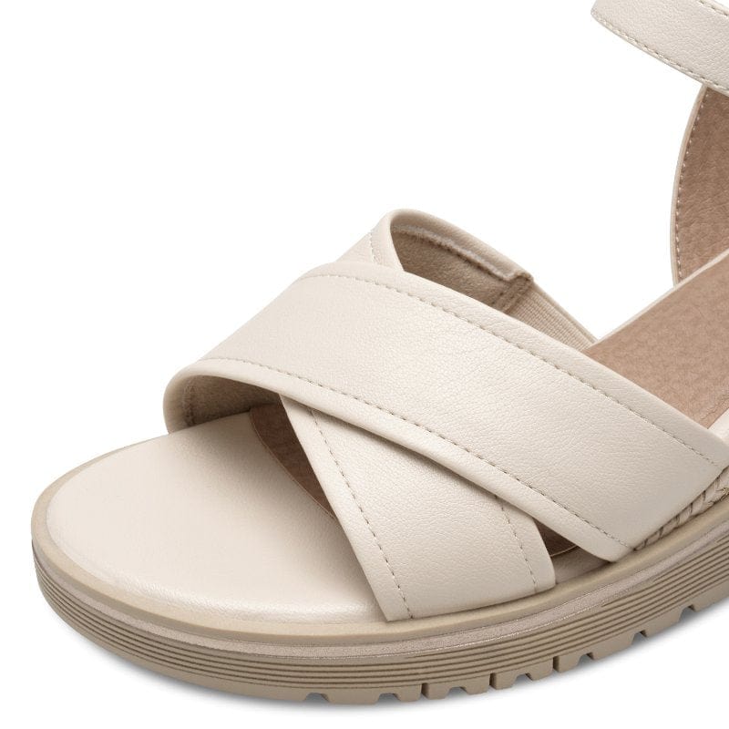 Jana Womens Jana Womens Beige Softline Sandals 8-28777-44