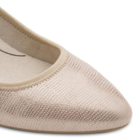 Jana Womens Jana Womens Beige Wide Fit Block-Heel Shoe 8-22461-46