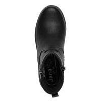 Jana Womens Jana Womens Black Side Zip Ankle Boot 8-25472-45