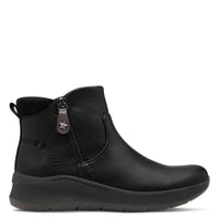 Jana Womens Jana Womens Black Side Zip Ankle Boot 8-25472-45