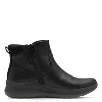 Jana Womens Jana Womens Black Side Zip Ankle Boot 8-25472-45