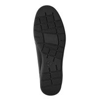 Jana Womens Jana Womens Black Side Zip Leather Shoe 8-24701-45