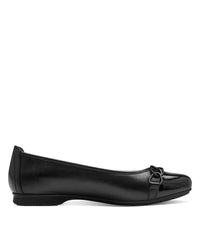 Jana Womens Jana Womens Black Slip In Chain Detail Vegan Shoe -8-22165-42