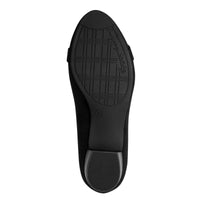 Jana Womens Jana Womens Black Slip On Block Heels Shoes 8-22369-45