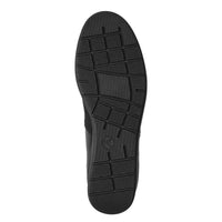 Jana Womens Jana Womens Black Slip-On Leather Shoe 8-24700-45
