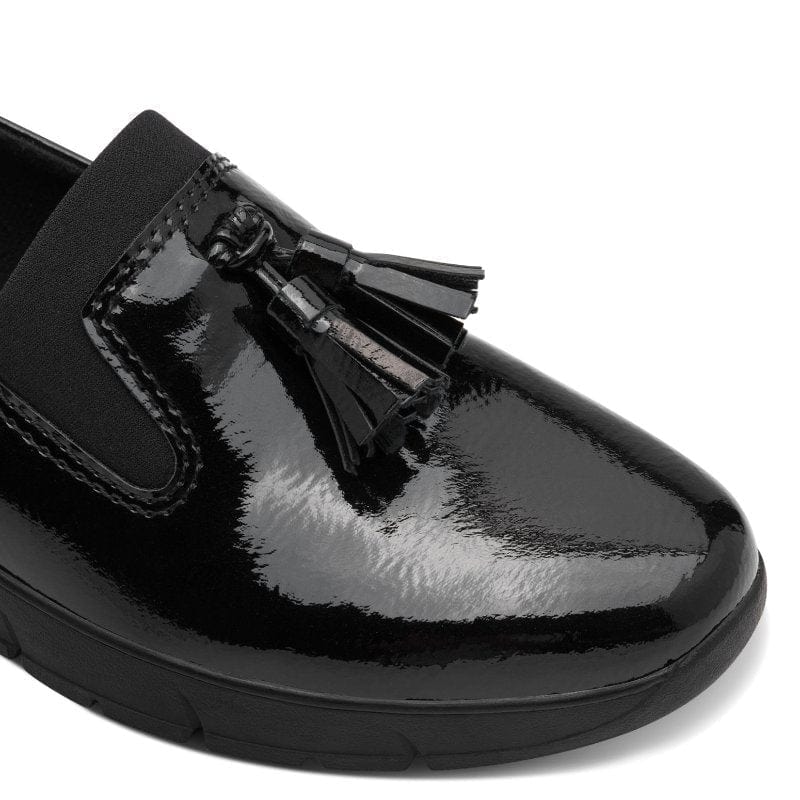 Jana Womens Jana Womens Black Slip-On Shoe - 8-24668-45
