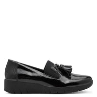 Jana Womens Jana Womens Black Slip-On Shoe - 8-24668-45