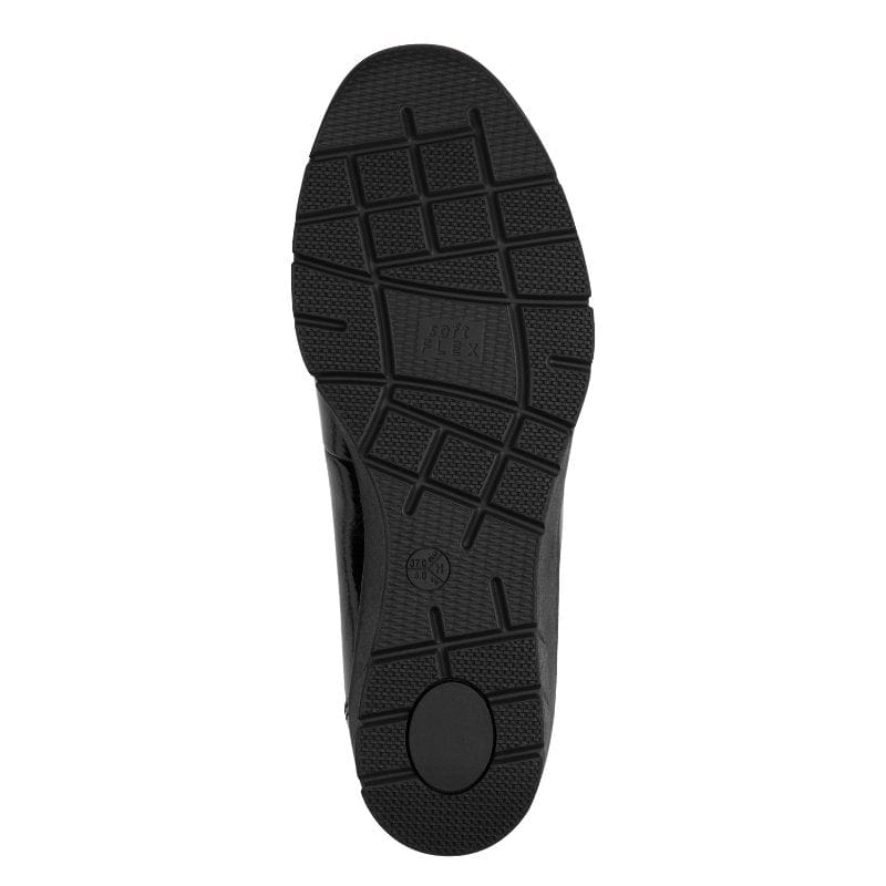 Jana Womens Jana Womens Black Slip-On Shoe - 8-24668-45