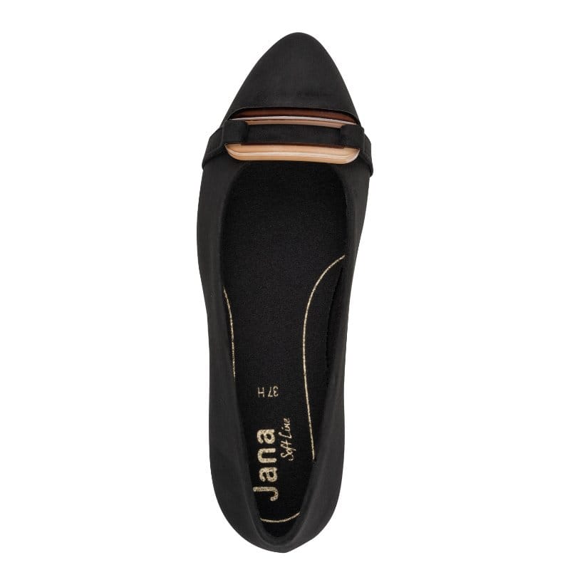 Jana Womens Jana Womens Black Slip On Shoes 8-22169-47-001