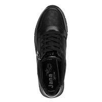 Jana Womens Jana Womens Black Softline Fashion Trainer - 8-23762-45