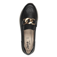 Jana Womens Jana Womens Black Softline Loafer 8-24766-42