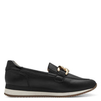 Jana Womens Jana Womens Black Softline Loafer 8-24766-42
