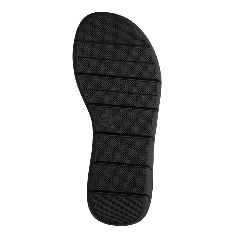 Jana Womens Jana Womens Black Velcro Strap Wedge Sandal 8-28771-46