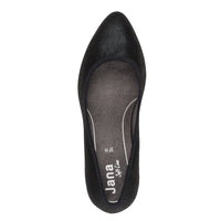 Jana Womens Jana Womens Black Wide Fit Block-Heel Shoe 8-22461-46