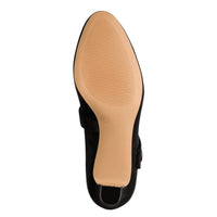 Jana Womens Jana Womens Black Wide Fit High-Heel Dancing Shoe 8-22473-41