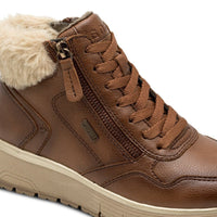 Jana Womens Jana Womens Brown Side Zip Ankle Boot 8-26268-45