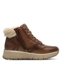 Jana Womens Jana Womens Brown Side Zip Ankle Boot 8-26268-45