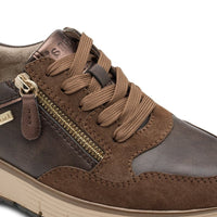 Jana Womens Jana Womens Brown Side Zip Softline Fashion Trainer - 8-23762-45