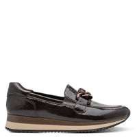 Jana Womens Jana Womens Brown Wide Fit Slip On Shoes 8-24766-42