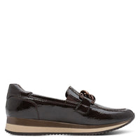 Jana Womens Jana Womens Brown Wide Fit Slip On Shoes 8-24766-42