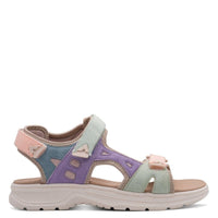 Jana Womens Jana Womens Multi Velcro Strap Low Heel Sandal 8-28662-46
