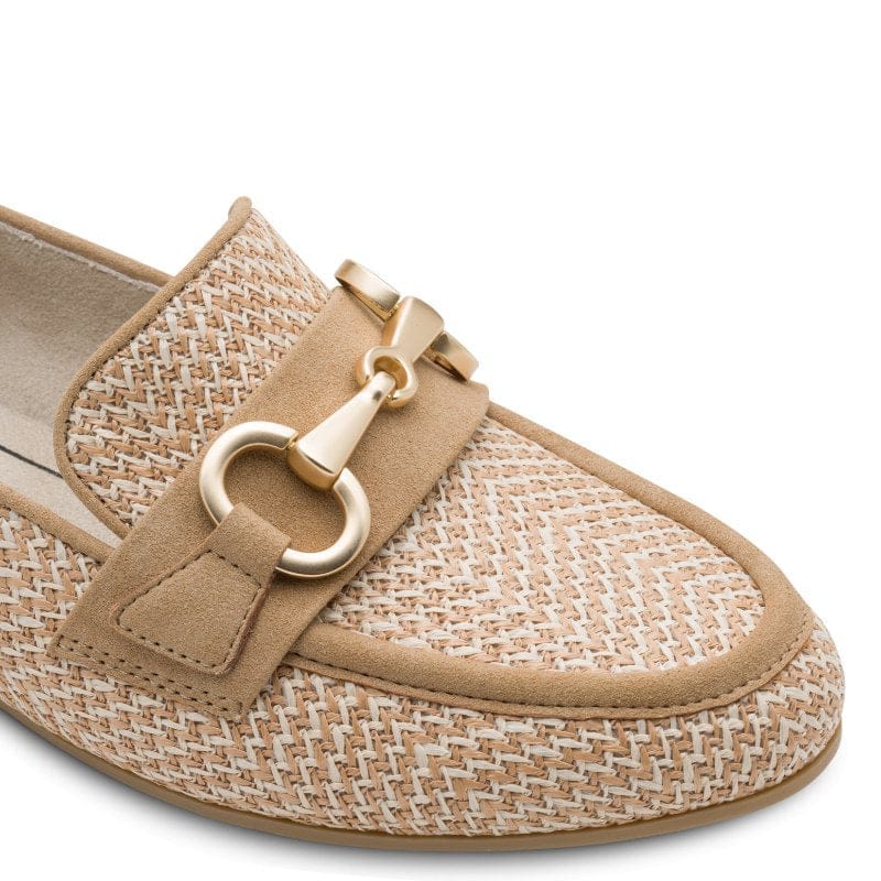 Jana Womens Jana Womens Natural Slip On Shoes 8-24265-44