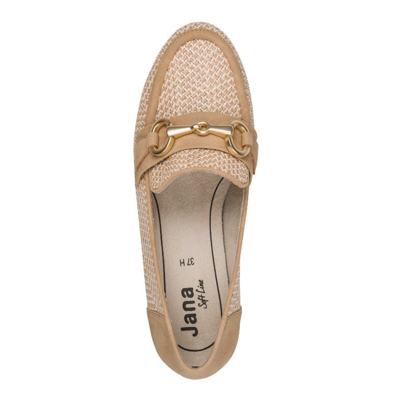 Jana Womens Jana Womens Natural Slip On Shoes 8-24265-44