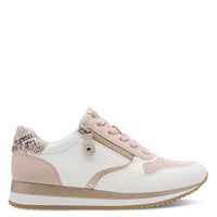 Jana Womens Jana Womens Pink Side Zip Fashion Trainer 8-23774-43