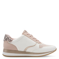 Jana Womens Jana Womens Pink Side Zip Fashion Trainer 8-23774-43