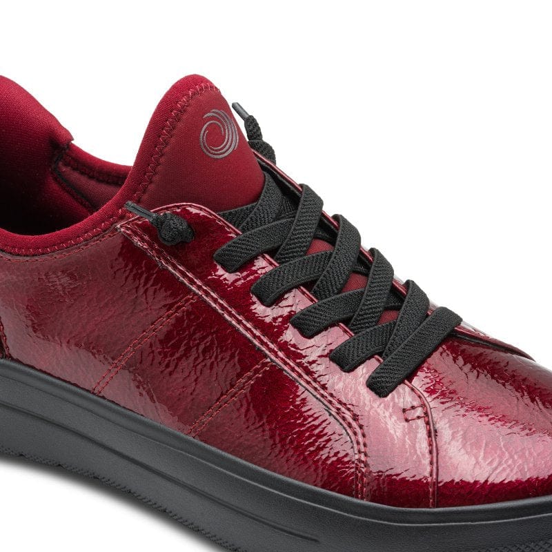 Jana Womens Jana Womens Red Slip-On Fashion Trainer - 8-23764-45