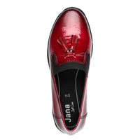 Jana Womens Jana Womens Red Slip-On Shoe 8-24668-45