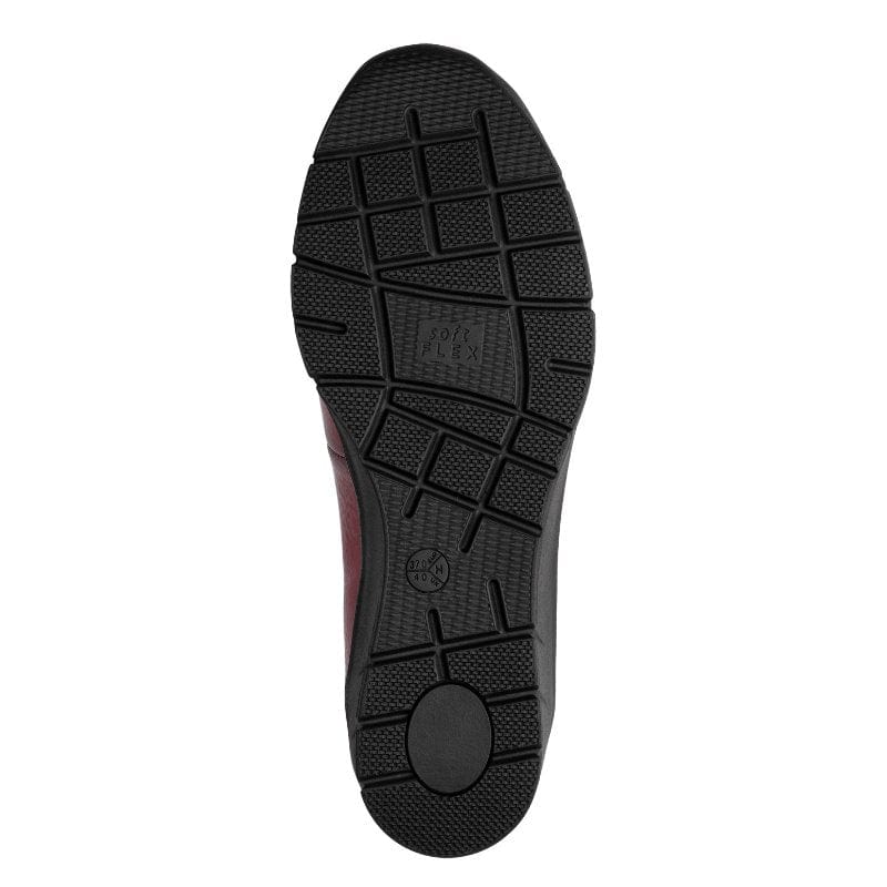 Jana Womens Jana Womens Red Slip-On Shoe 8-24668-45