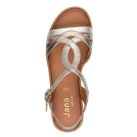 Jana Womens Jana Womens Rose Ankle Strap Slip On Sandal 8-28278-46