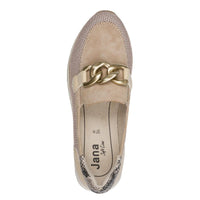 Jana Womens Jana Womens Taupe Slip On Shoes 8-24766-42