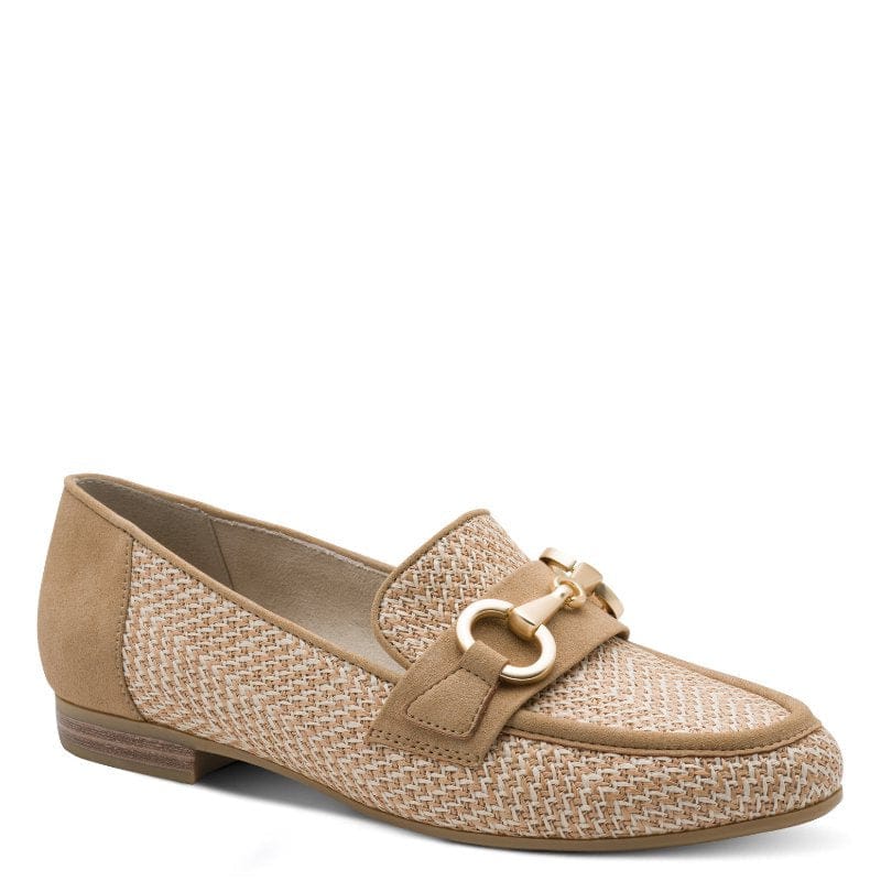 Jana Womens NATURAL / 4UK Jana Womens Natural Slip On Shoes 8-24265-44