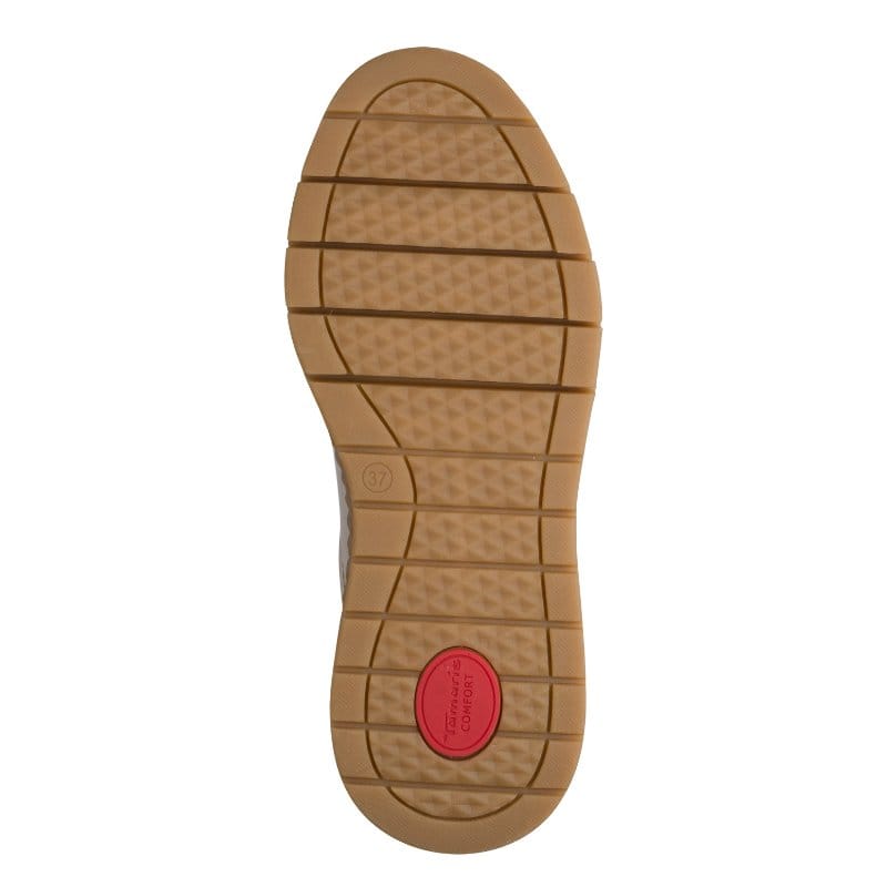 Jana Womens Tamaris Gold Womens Lace Up Fashion Trainer 8-83729-45