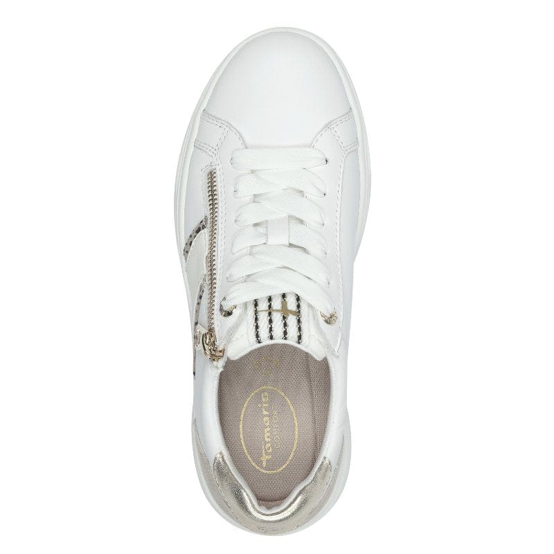 Jana Womens Tamaris Womens Beige Comfort Trainer 8-83716-44
