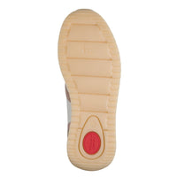 Jana Womens Tamaris Womens Beige Side Zip Fashion Trainer 8-83734-46
