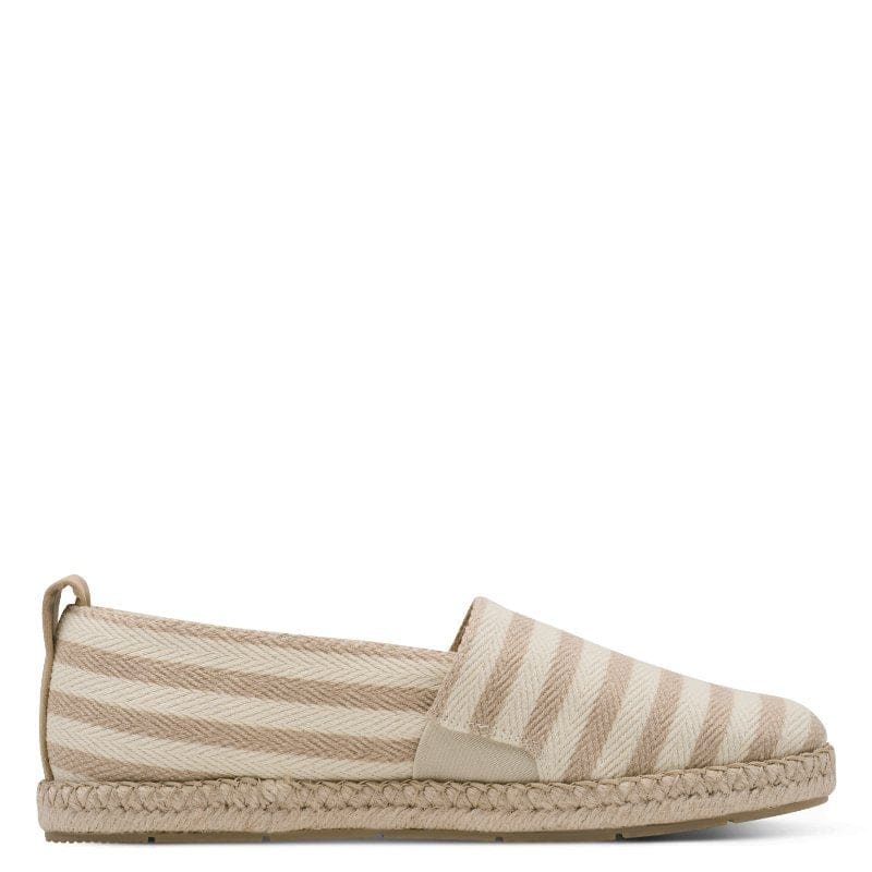 Jana Womens Tamaris Womens Beige Slip On Low Heels Shoes 1-24624-46