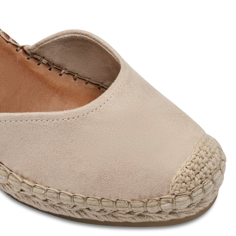 Jana Womens Tamaris Womens Beige Square Shoe Tip  Wedge Heel Sandal 1-29610-42