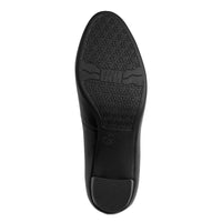 Jana Womens Tamaris Womens Black Block Heel Wide Fit Leather Shoes 8-82400-47