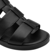 Jana Womens Tamaris Womens Black Buckle Low Heel Sandal 1-28117-46
