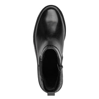 Jana Womens Tamaris Womens Black Side Zip High Ankle Boot - 8-85421-45