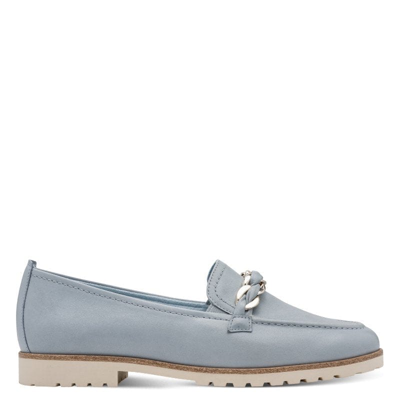 Jana Womens Tamaris Womens Blue Slip On Low Heels Shoes 1-24200-42