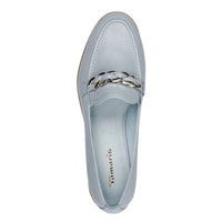 Jana Womens Tamaris Womens Blue Slip On Low Heels Shoes 1-24200-42