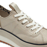 Jana Womens Tamaris Womens Gold Lace Up Fashion Trainer 1-23731-41